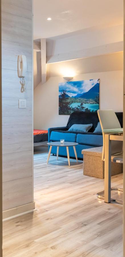 Au Bord Du Lac D'Annecy, Logement Type Loft, Dans Residence Avec Plage Et Ponton Privee ดูแอ็งต์ ภายนอก รูปภาพ